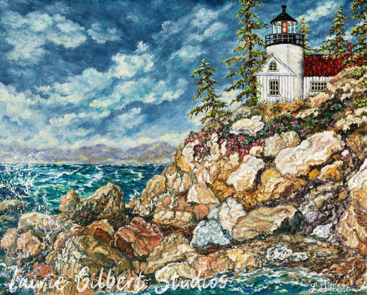 Illuminated Bluff